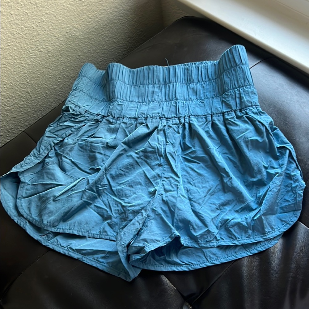 Free People The Way Home Shorts - Blue
